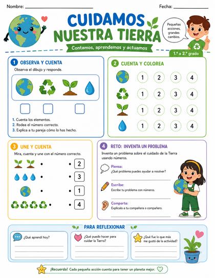Ejemplo: Cuidamos nuestra Tierra (versión completa, sin marca de agua)